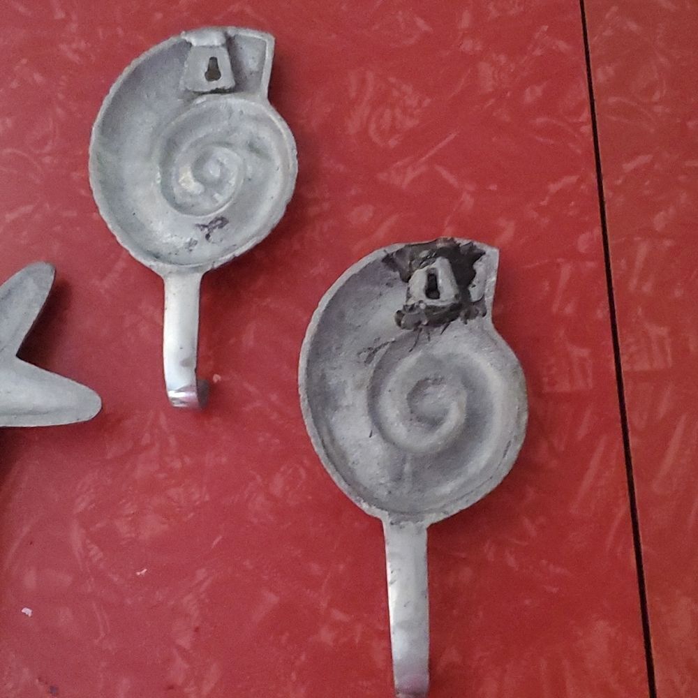 Starfish Shell Wall Hooks Set of 4 - Picture 6 of 10